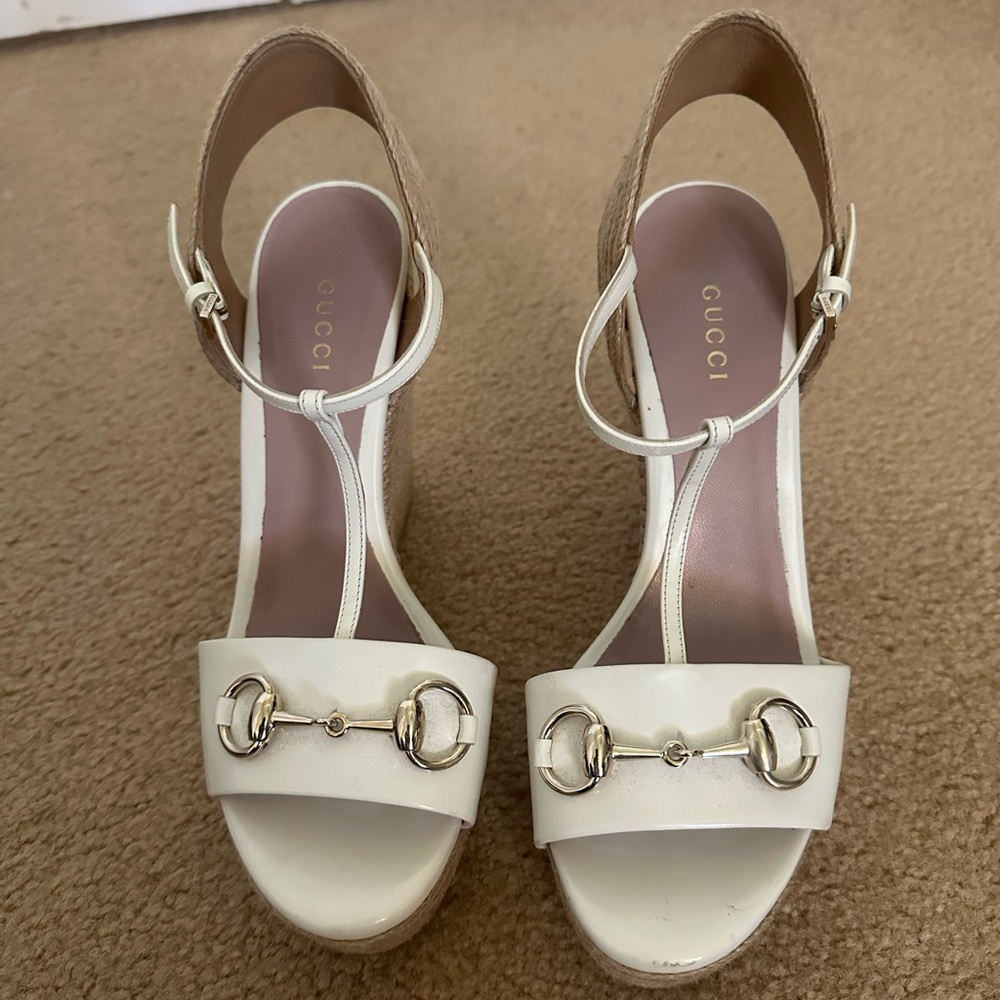 Gucci White Women's Sandals